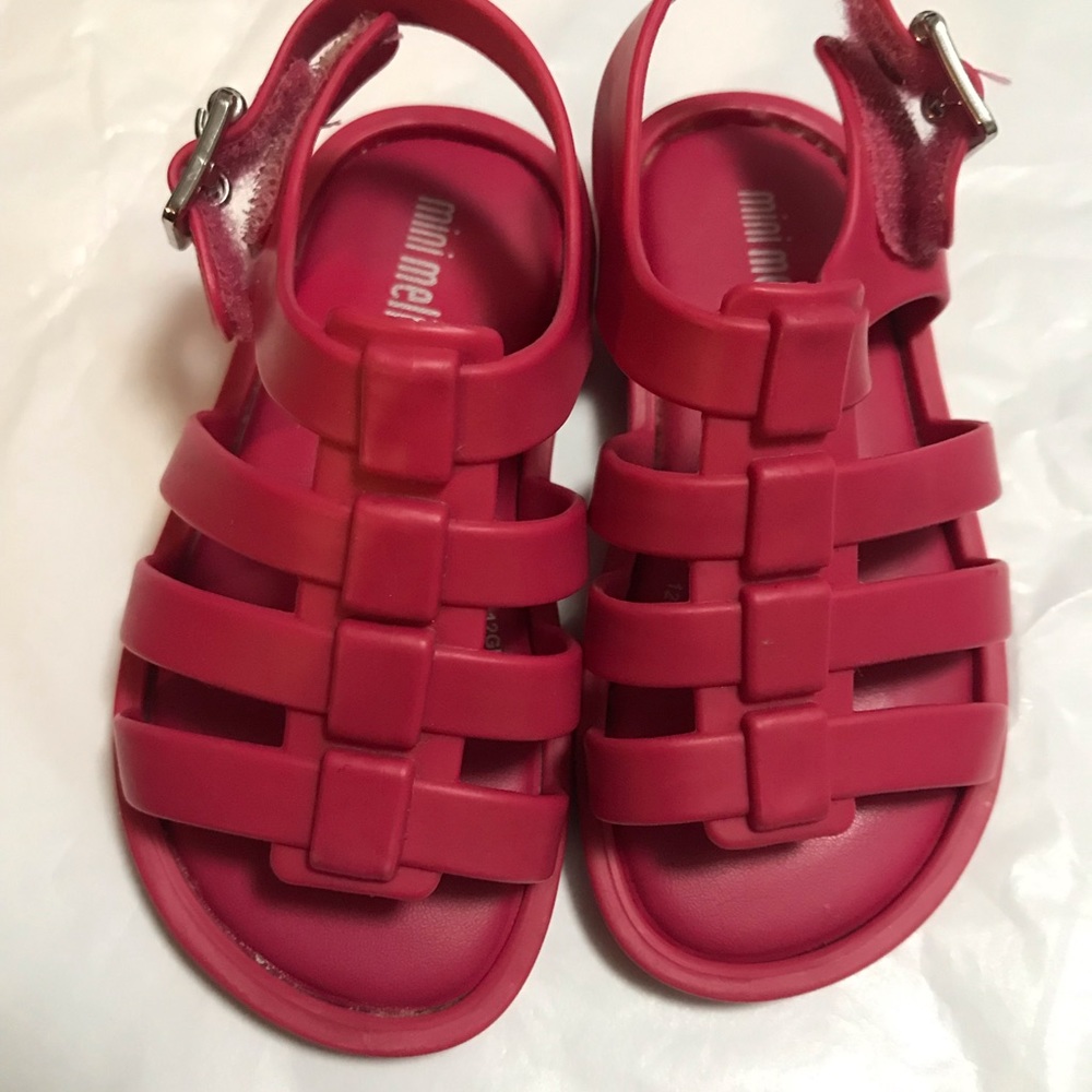Mini Melissa Sandals (Size 6) 🎀🌸